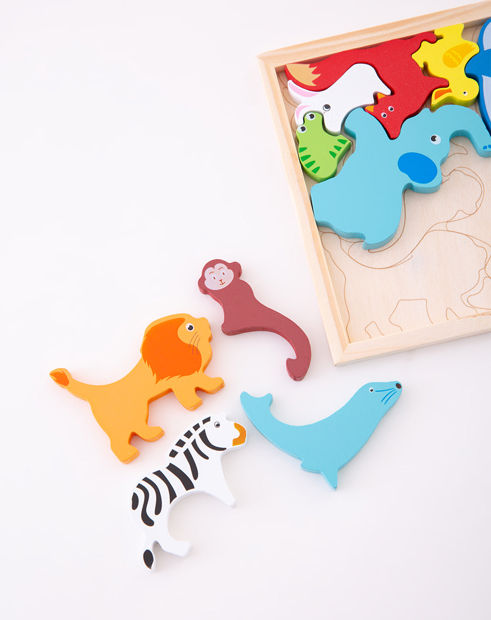 Rompecabezas animales