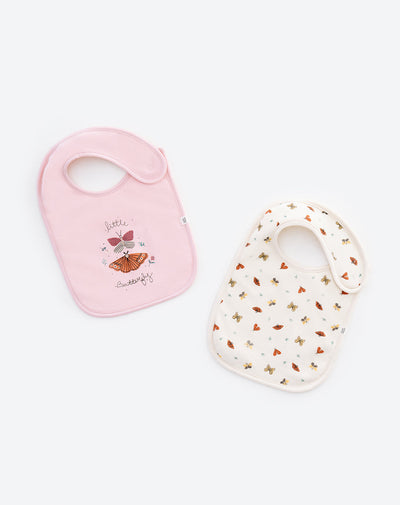 Set babero niña x2