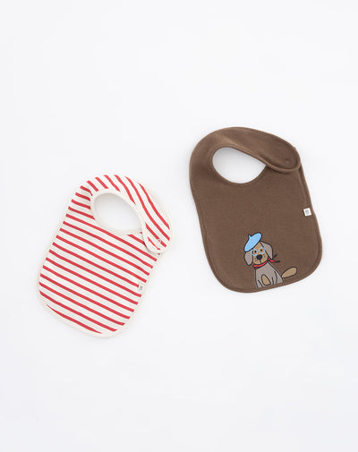 Set babero niño x2