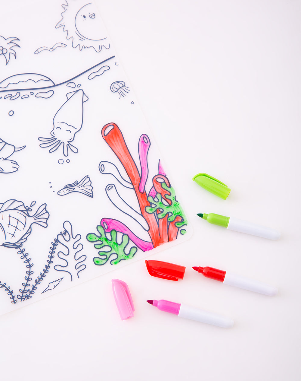 Set individual y marcadores